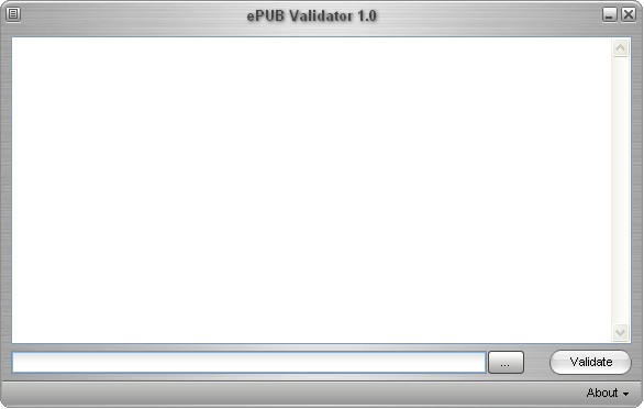 ePUB Validator 1.0 full