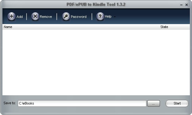 PDF ePUB to Kindle Tool